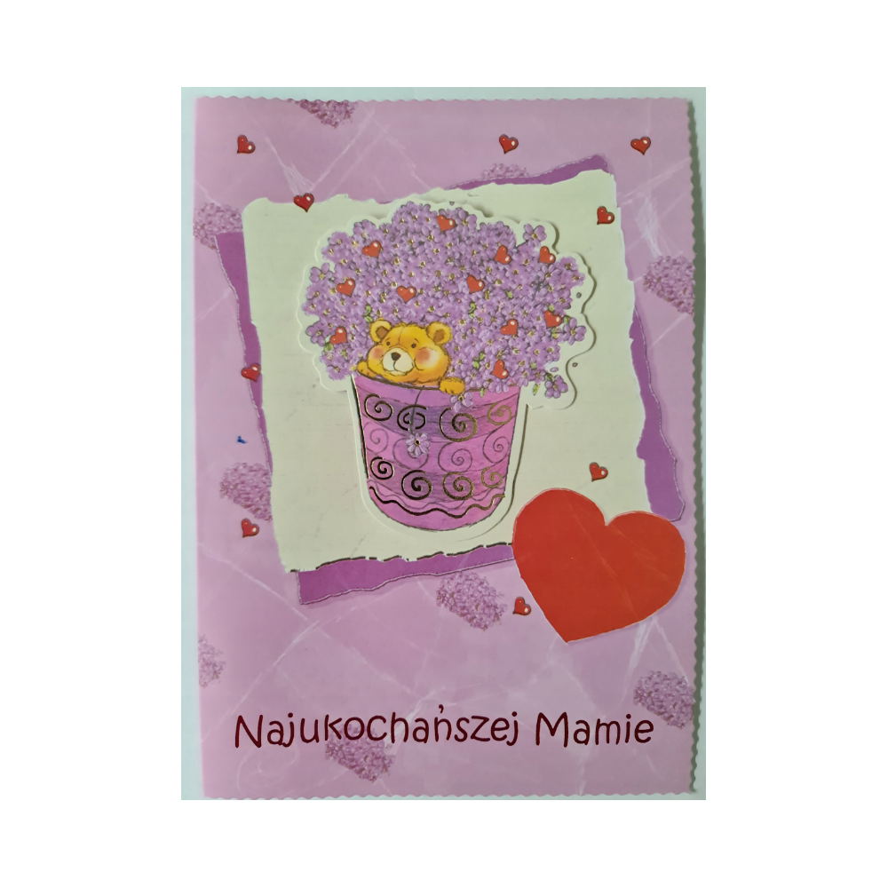 kartki na dzień Mamy, Kartki na Dzień Matki  11,7 cm *16,5 cm 11979136848