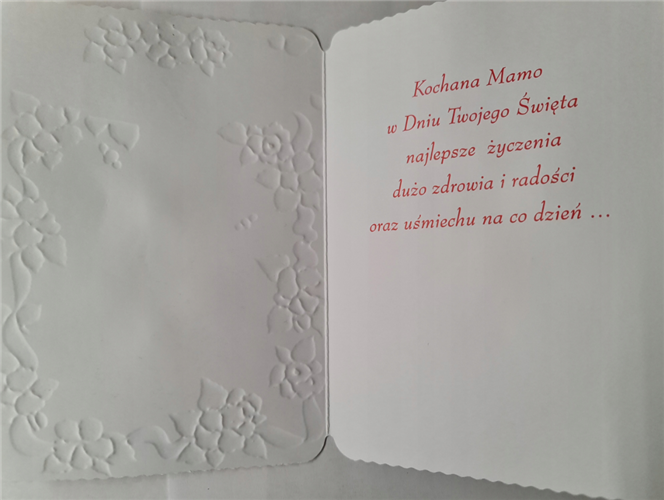 kartki na dzień Mamy, Kartki na Dzień Matki 11,7 cm *16,5 cm 11979145903