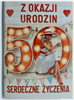 kartka urodzinowa na 50 lat 15,5cm x 22 cm 12102803307