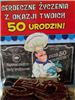 ŚMIESZNA wesoła TOREBKA 33 cm PREZENT 50LAT 23,5 x 33 x 10,5 cm  16897830246