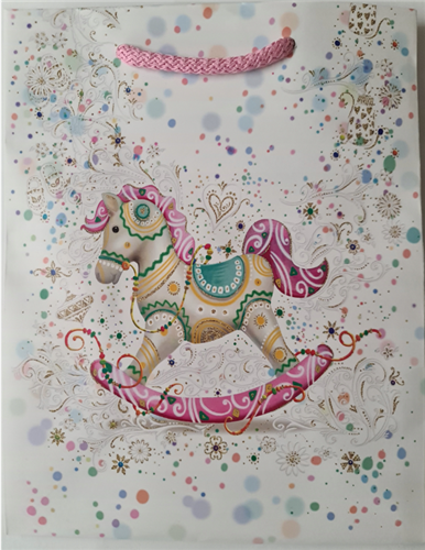 ŚMIESZNA wesoła TOREBKA 32 cm PREZENT L 26x32x10 cm  12102853191
