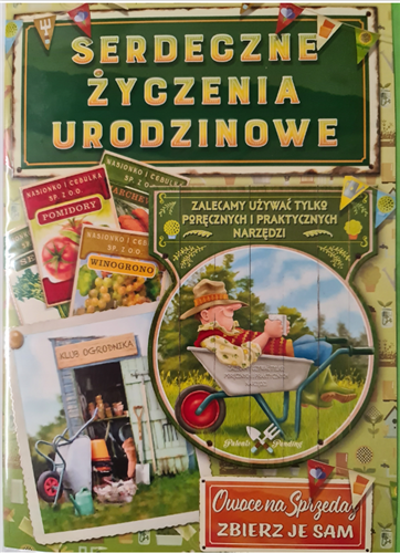Kartki urodzinowe kartka urodzinowa WESOŁE Zabawna  15,5 cm *22 cm 12102812921