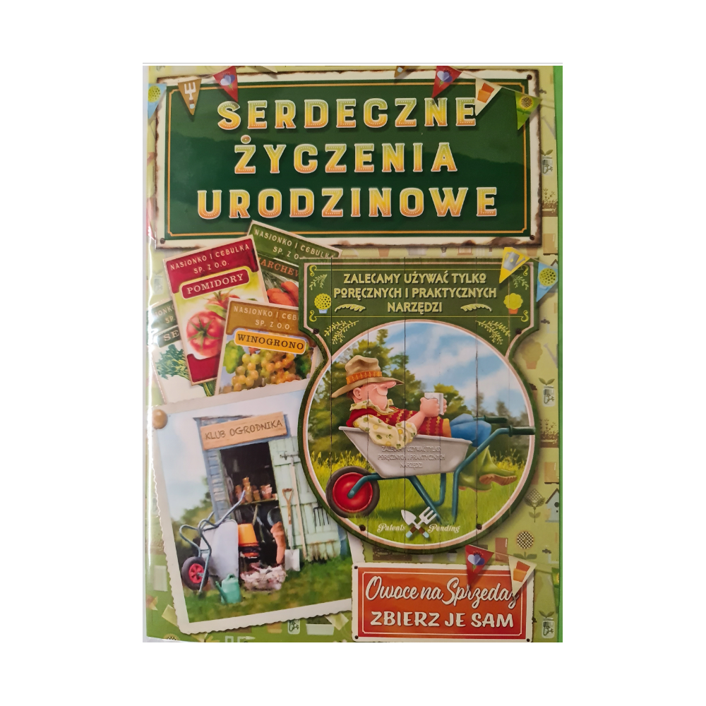 Kartki urodzinowe kartka urodzinowa WESOŁE Zabawna  15,5 cm *22 cm 12102812921