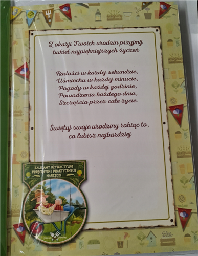 Kartki urodzinowe kartka urodzinowa WESOŁE Zabawna  15,5 cm *22 cm 12102812921