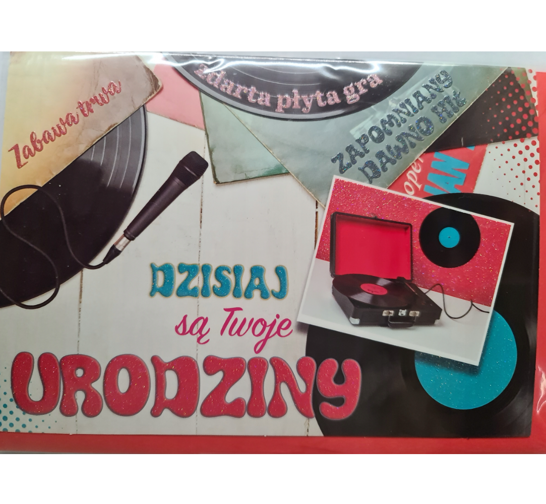 Kartki urodzinowe kartka urodzinowa 11,7 cm *16,5 cm 12106472656
