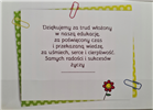 kartki z okazji dnia Nauczyciela, Dzień Nauczyciela 13,8 cm *19,2 cm 12130672752