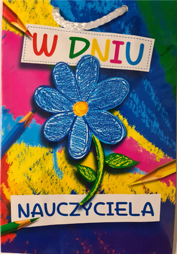 Torebka dla Nauczyciela 15,5 cmx 23 cm  x 8cm 12130682809
