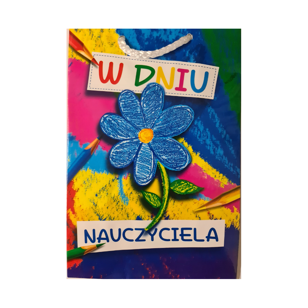 Torebka dla Nauczyciela 15,5 cmx 23 cm  x 8cm 12130682809
