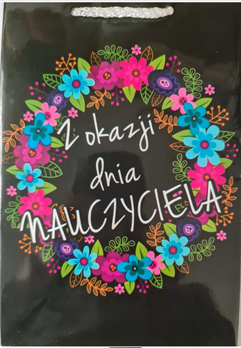 Torebka dla Nauczyciela 15,5 cmx 23 cm  x 8cm 12130683636