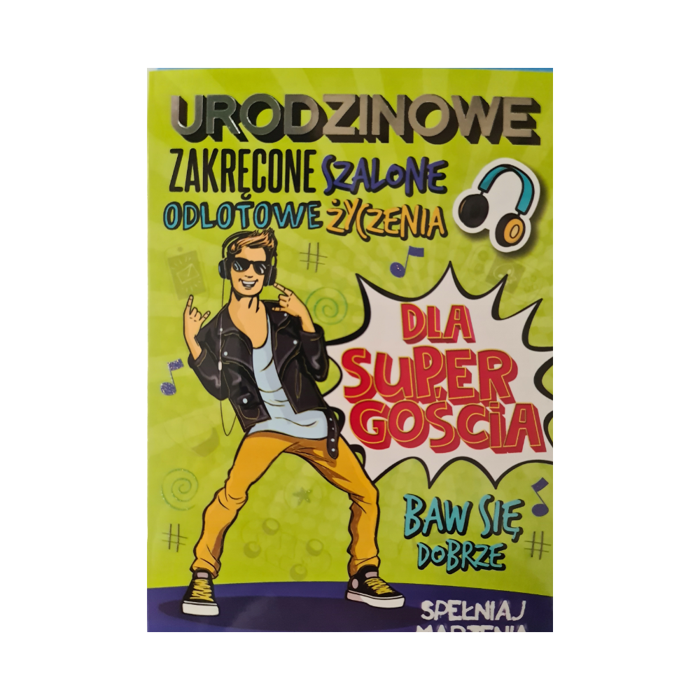 Kartki urodzinowe kartka urodzinowa WESOŁA Zabawna  11,7 cm *16,8 cm  12134306498