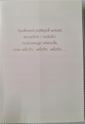 pamiątka na ślub, kartka na ślub 11,7 cm *16,3 cm 12176878963