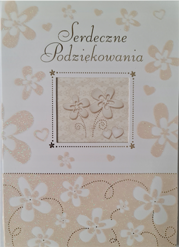 podziękowanie dla rodziców 11,8 cm *16,7 cm 12176945644