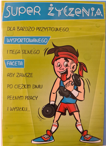 Kartki urodzinowe kartka urodzinowa WESOŁE Zabawna  11,7 cm *16,8 cm 12189703630
