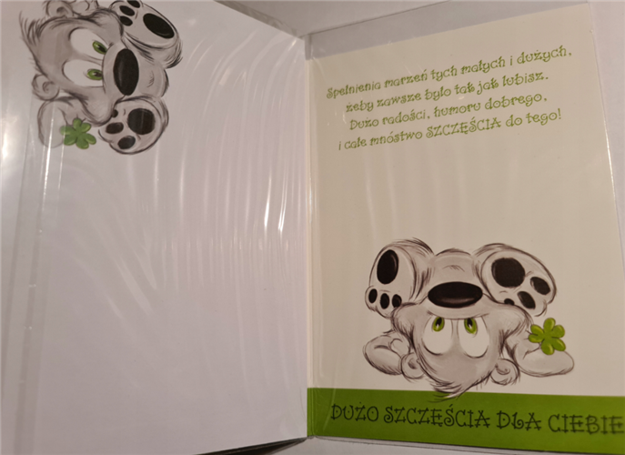 Kartki urodzinowe kartka urodzinowa WESOŁE Zabawna  11,7 cm *16,8 cm  12187553796