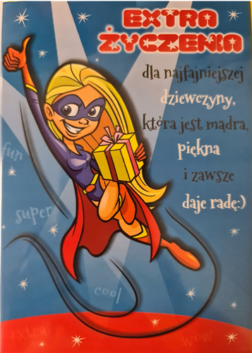 Kartki urodzinowe kartka urodzinowa WESOŁE Zabawna  11,7 cm *16,8 cm 12438007370