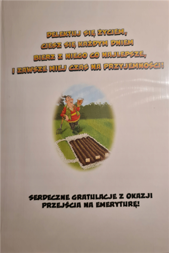puzzle Z OKAZJI PRZEJŚCIA NA EMERYTURĘ EMERYTURA 12354621920