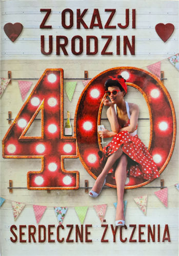 PUZZLE urodzinowe na 40 lat czterdziestkę 12354611043