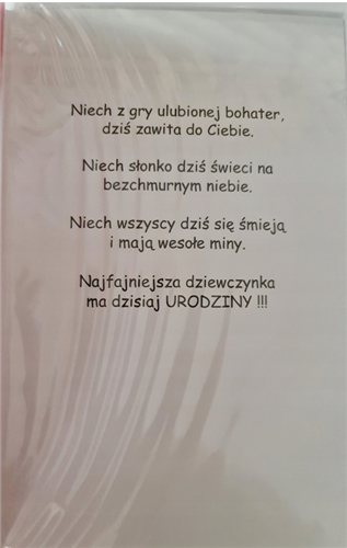 Kartki urodzinowe kartka urodzinowa WESOŁE Zabawna 13 cm *20,4 cm 12350605786