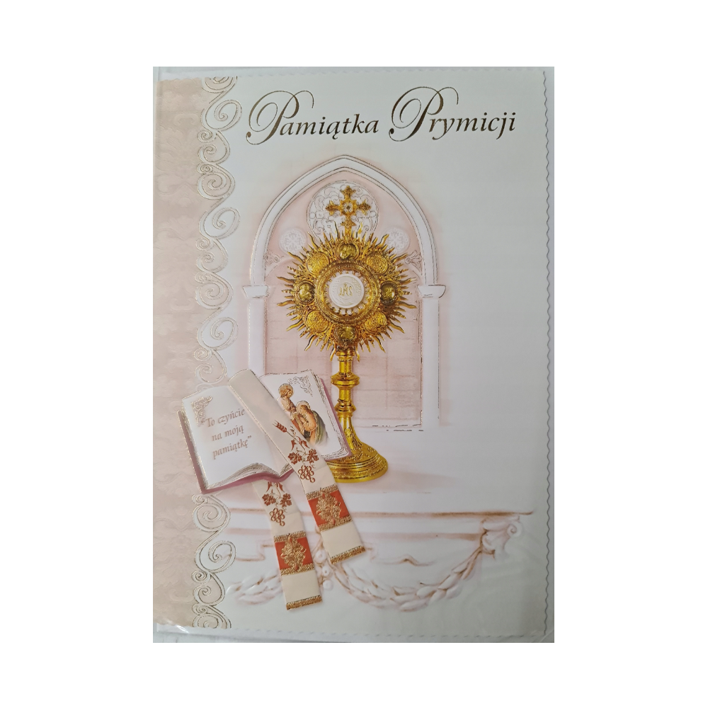 kartki z okazji Prymicji, Święceń Kapłańskich 11,5 cm *16,5 cm 12295563371