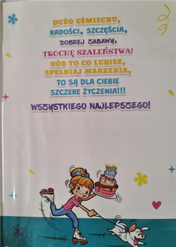 Kartki urodzinowe kartka urodzinowa WESOŁE Zabawna  11,7 cm *16,8 cm  12438039827