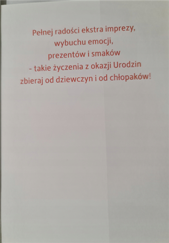 kartka na osiemnastkę kartka na 18 kartki WESOŁE  11,5 cm *16,5 cm 12583353089