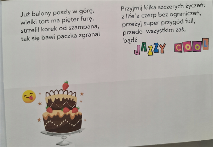 kartka na osiemnastkę kartka na 18 kartki WESOŁE  11,5 cm *16,5 cm 12583356713