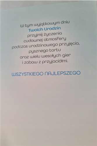 Kartki urodzinowe dla dziecka z wymienną cyferką  12 cm *17 cm 12583407105