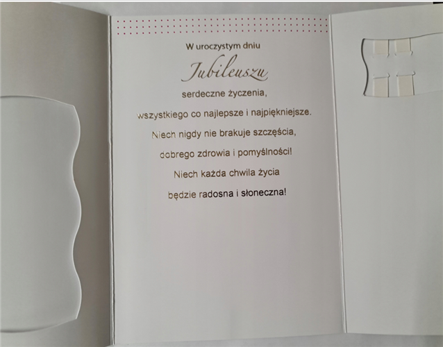 Kartki urodzinowe z wymienną cyfrą jubileusz 11,5 cm *16,5 cm 12583431494
