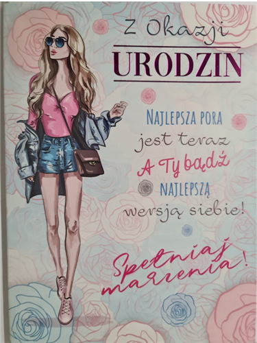 Kartki urodzinowe kartka urodzinowa WESOŁE Zabawna 14 cm *19 cm 12658918200