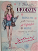 Kartki urodzinowe kartka urodzinowa WESOŁE Zabawna 14 cm *19 cm 12658918200