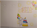 Kartki urodzinowe dla dziecka z wymienną cyferką 12 cm *17 cm 12699589177
