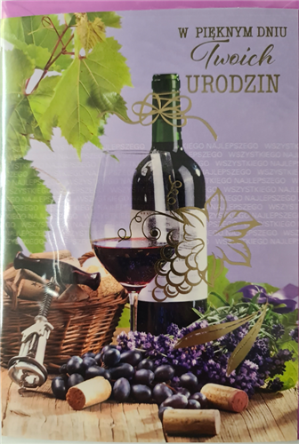 Kartki urodzinowe kartka urodzinowa 12 cm *16,5 cm 12805553778