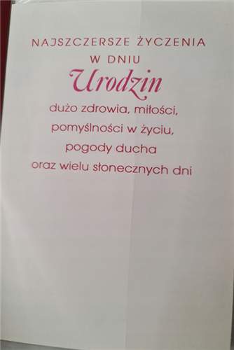 Kartki urodzinowe kartka urodzinowa 12 cm *16,5 cm 12805558373