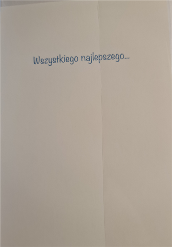Kartki urodzinowe kartka urodzinowa  12 cm *16,5 cm 12806303521