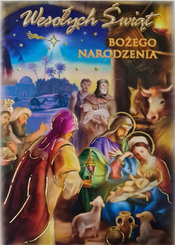 pocztówki Boże Narodzenie 10,5 cm *15 cm 12942613643