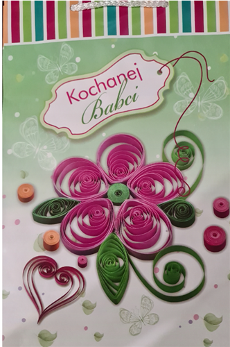 DZIEŃ BABCI torebka torebki NA DZIEŃ BABCI 225x335x100 mm 13036988480