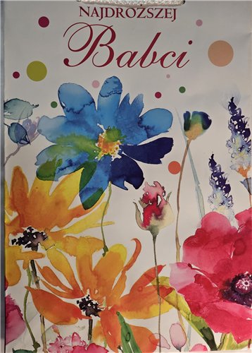 DZIEŃ BABCI torebka torebki NA DZIEŃ BABCI 225x335x100 mm 13037047903