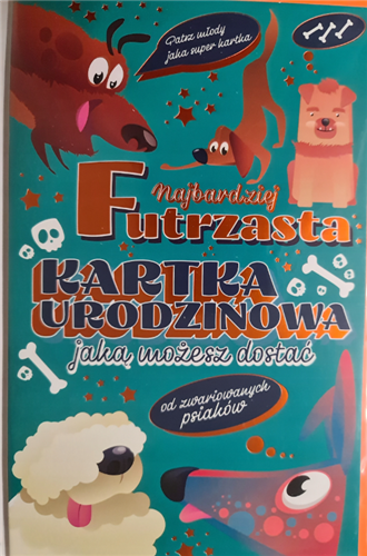 Kartki urodzinowe kartka urodzinowa WESOŁE Zabawna  13 cm *20,4 cm 13189535112
