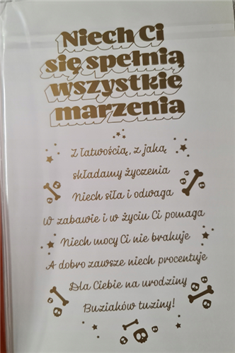 Kartki urodzinowe kartka urodzinowa WESOŁE Zabawna  13 cm *20,4 cm 13189535112
