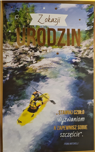 Kartki urodzinowe kartka urodzinowa WESOŁE Zabawna 13 cm *20,4 cm 13189488855