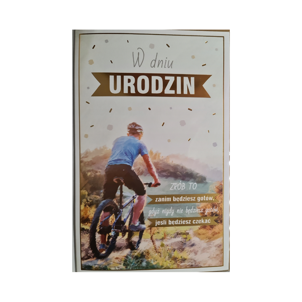 Kartki urodzinowe kartka urodzinowa WESOŁE Zabawna 13 cm *20,4 cm   13189459084