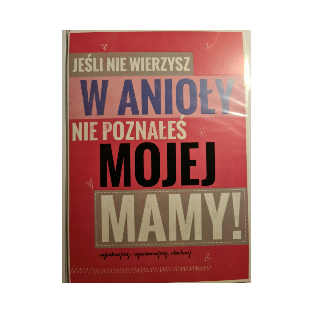 kartki na dzień Mamy, Kartki na Dzień Matki  11,7 cm *16,5 cm 16897829994