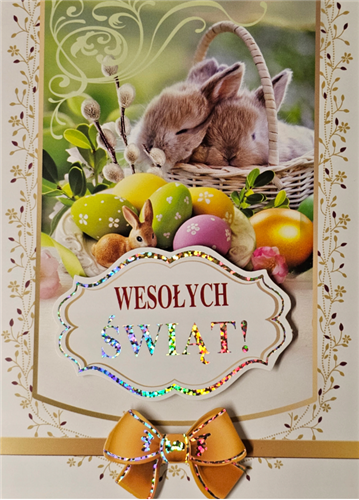 Kartka Wielkanocna Kartki wielkanocne 11,9 cm *16,2 cm 13335422662