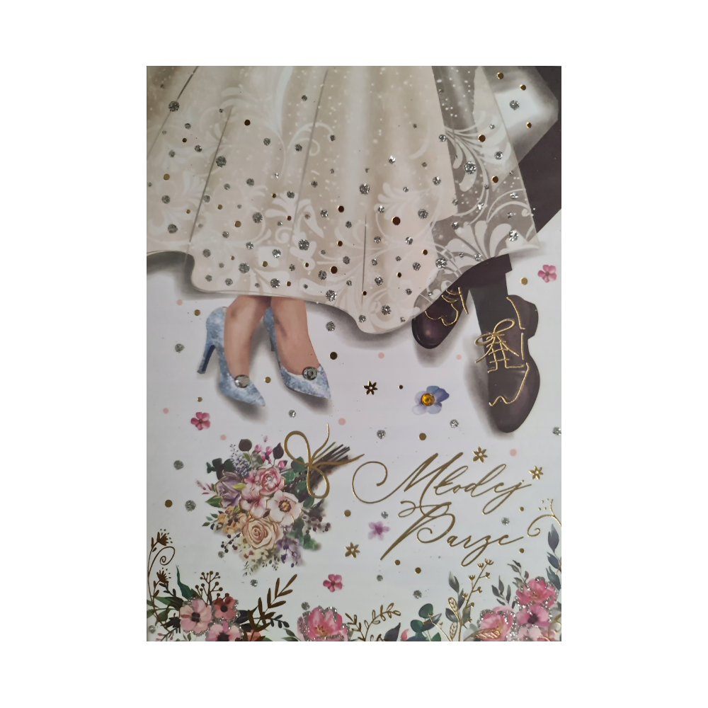 pamiątka na ślub, kartka na ślub 12,7 cm *17,8 cm 13189893941