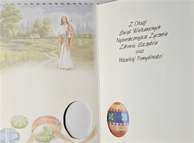 Kartka Wielkanocna Kartki wielkanocne 11,9 cm *16,2 cm 13335335976
