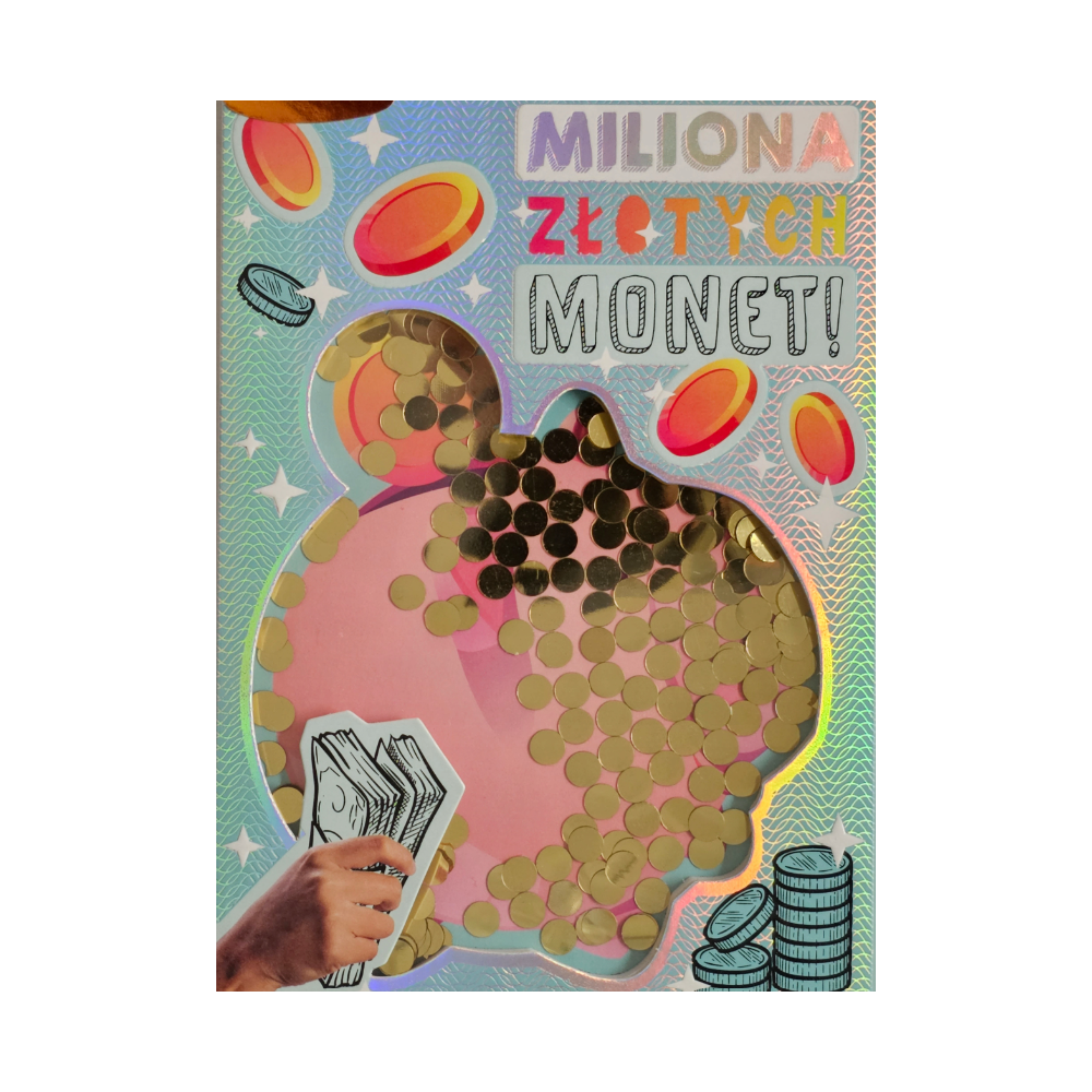 Kartki urodzinowe kartka urodzinowa WESOŁE konfetti  11,7 cm *16,7 cm 13490505378