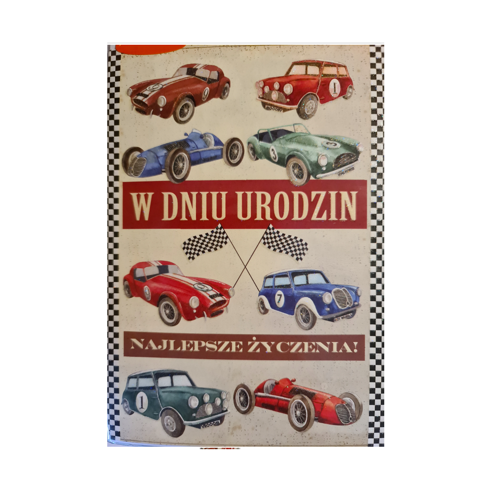 Kartki urodzinowe kartka urodzinowa WESOŁE Zabawna 11,7 cm *16,7 cm 13347170345
