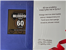 kartka urodzinowa na 60 lat sześćdziesiąte urodziny 13 cm *20,4 cm 13342575088