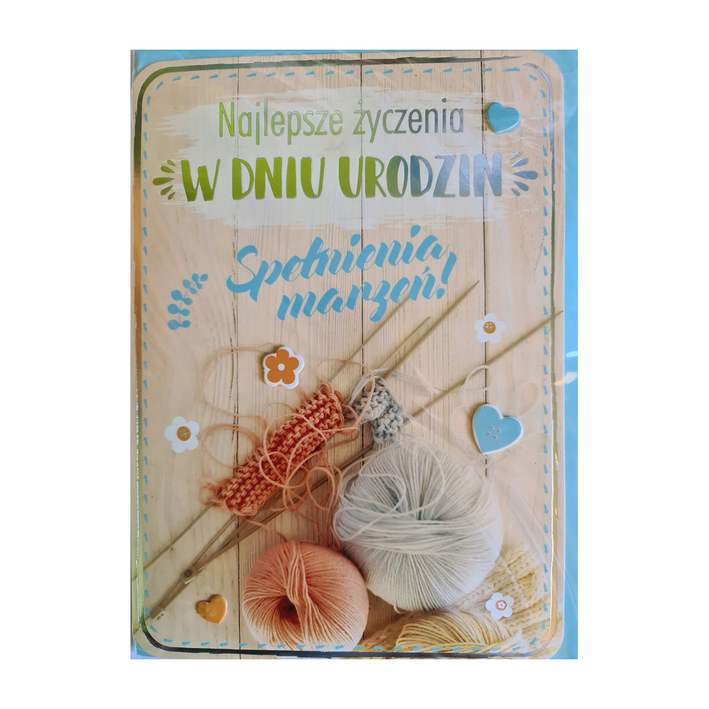 Kartki urodzinowe kartka urodzinowa WESOŁE Zabawna 12,7 cm *17,9 cm  16897829307