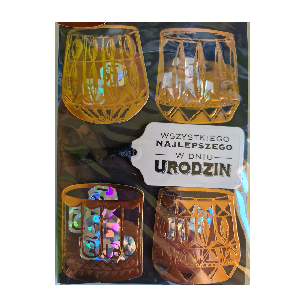 Kartki urodzinowe kartka urodzinowa WESOŁE Zabawna 11,6 cm *16,7 cm 16897829628